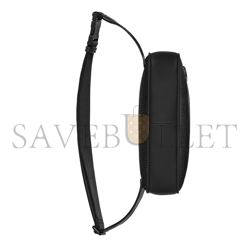  GUCCI RUBBER-EFFECT SMALL BELT BAG 771422 (24*13*5cm)